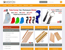 Tablet Screenshot of aksiyonpromosyon.com